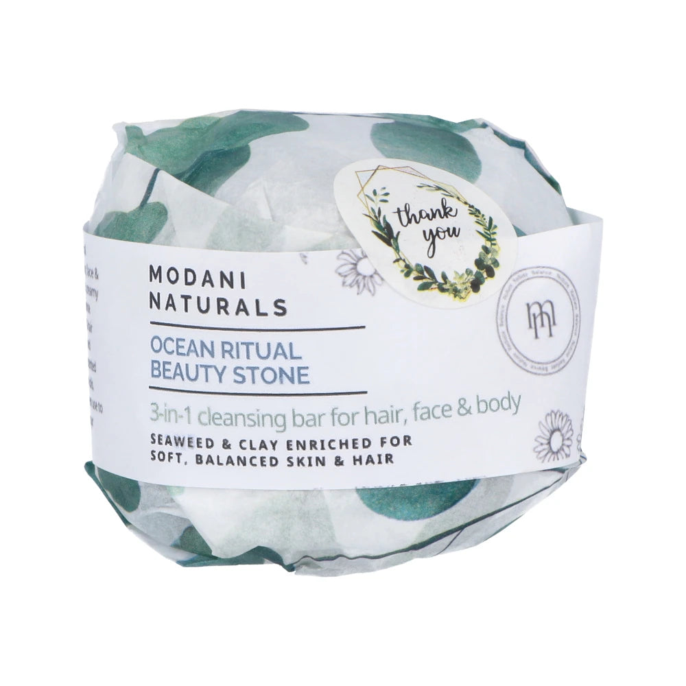 Modani Naturals Shampoo & Cleansing Bar for Hair, Face & Body - Ocean Ritual
