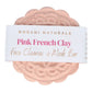 Modani Naturals Cleanse & Mask Bar - French Pink Clay (approx 90g)