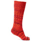 Mongrel Socks Pure Merino Wool Socks - Orange Red