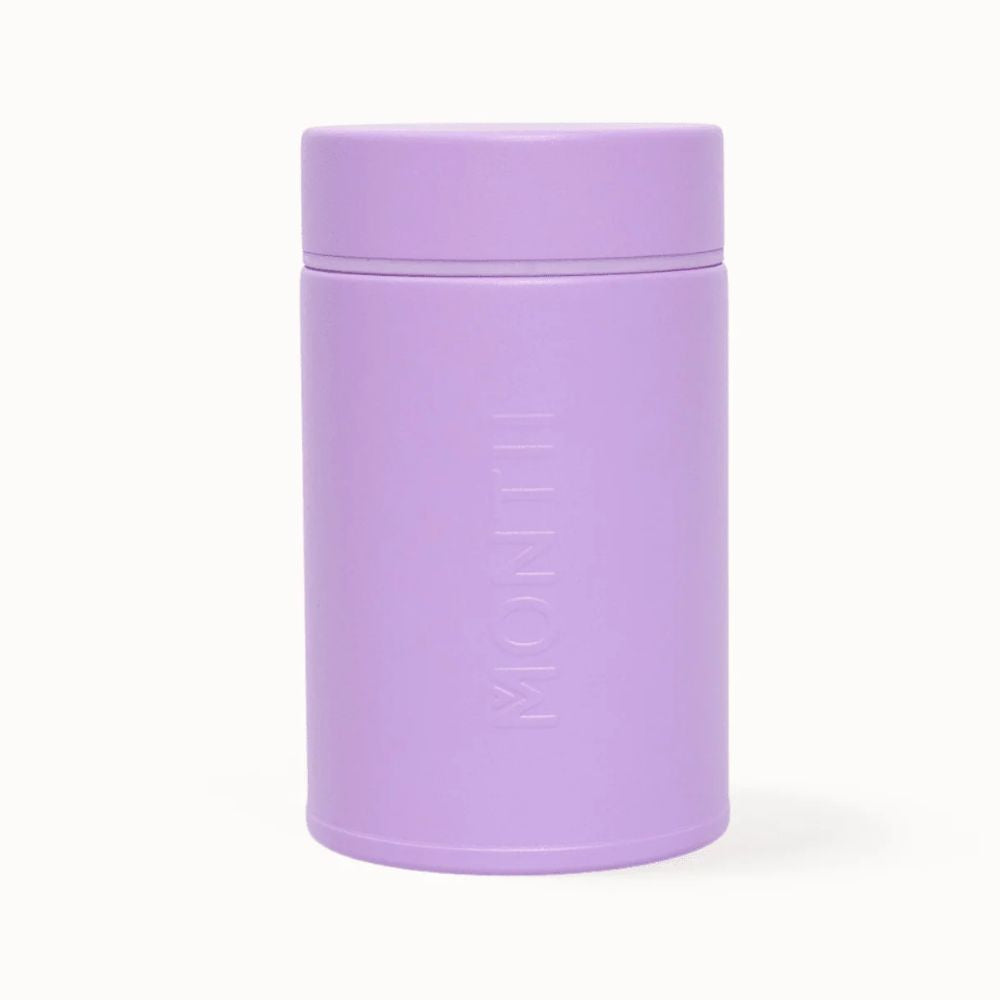 MontiiCo Insulated Stainless Steel Snack Pot 260ml - Fits Bite & Feast Lunch Boxes