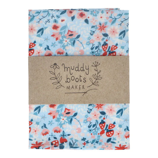 Organic Cotton Handkerchief - Floral Dawn