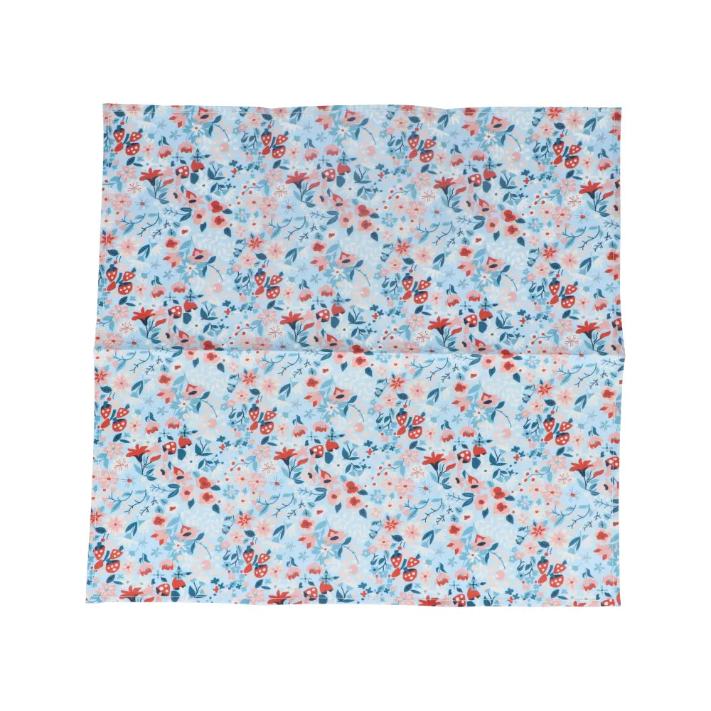 Organic Cotton Handkerchief - Floral Dawn