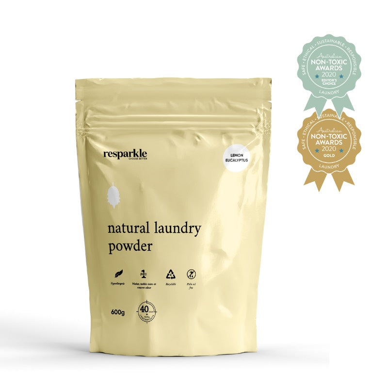 Resparkle Natural Laundry Powder Lemon Eucalyptus