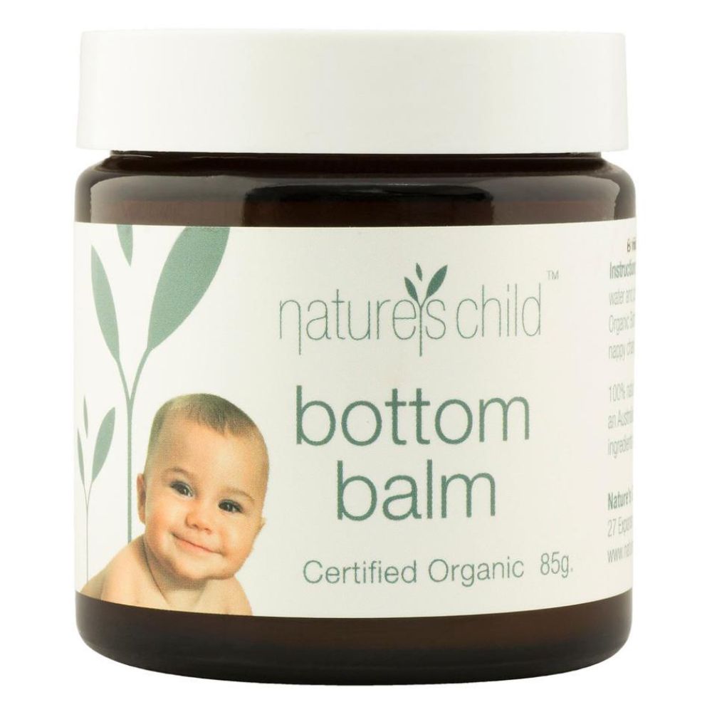 Nature's Child Organic Bottom Balm - Natural Nappy Cream