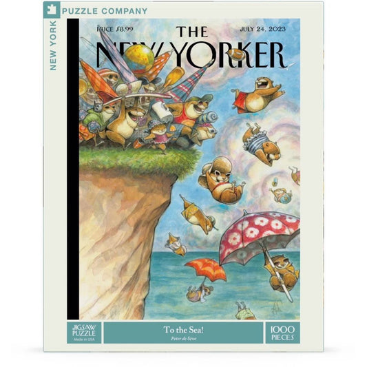 New York Puzzle Co. Jigsaw Puzzle 1000 Piece - To The Sea