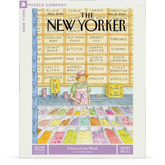 New York Puzzle Co. Jigsaw Puzzle 500 Piece - Flavour For The Week