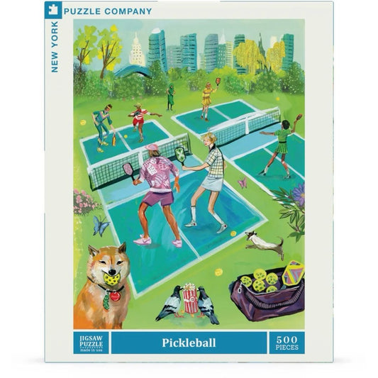 New York Puzzle Co. Jigsaw Puzzle 500 Piece - Pickleball