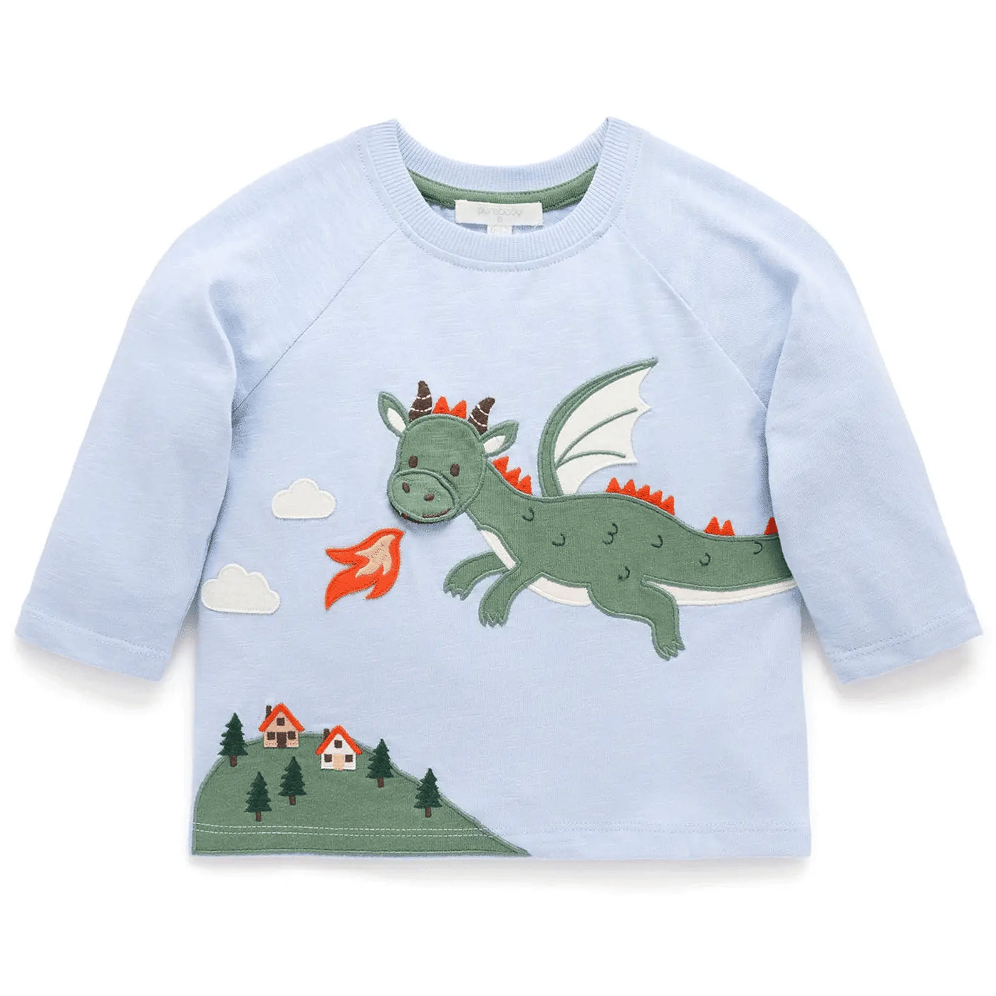 Purebaby Flying Dragon Long Sleeve Tee