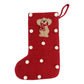 Fairtrade Felt Christmas Stocking - Dogs