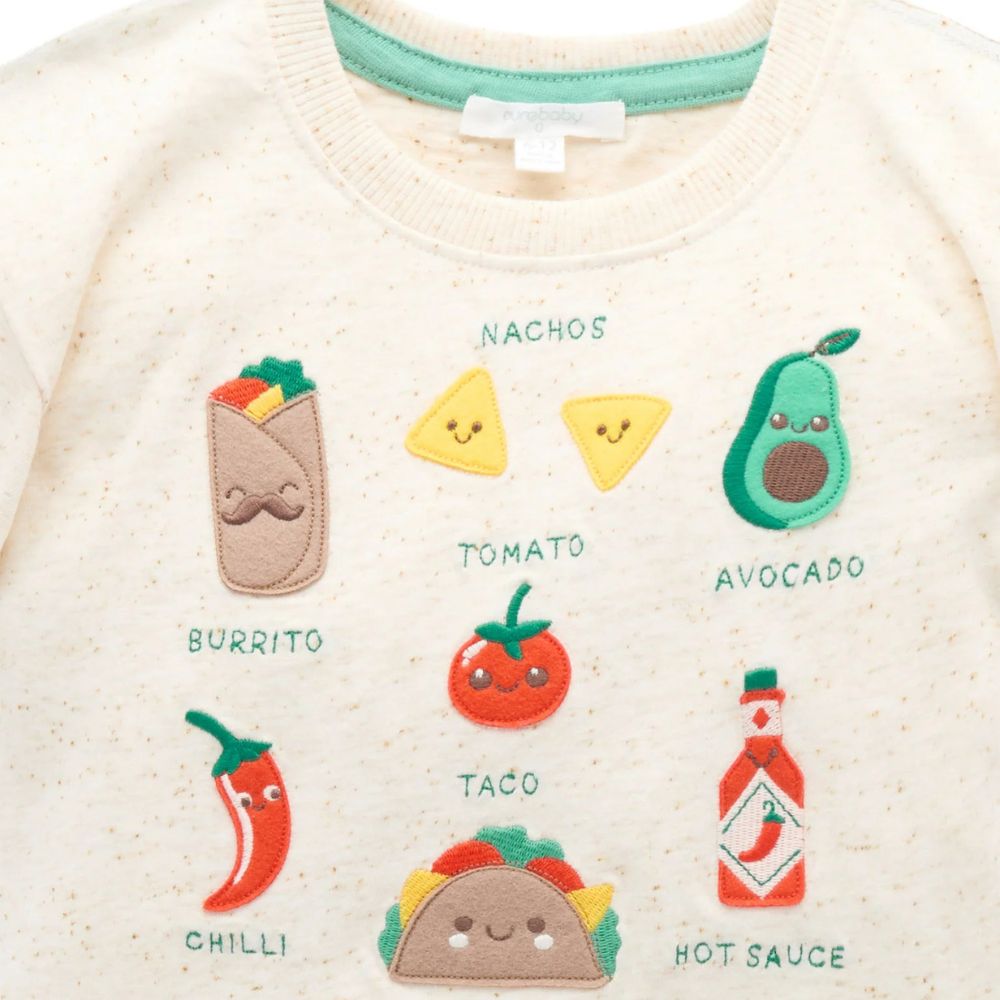 Purebaby 2 Piece Set Tee and Short - Bocadillo