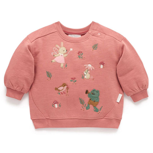 Purebaby Embroidered Windcheater - Lilly Pilly