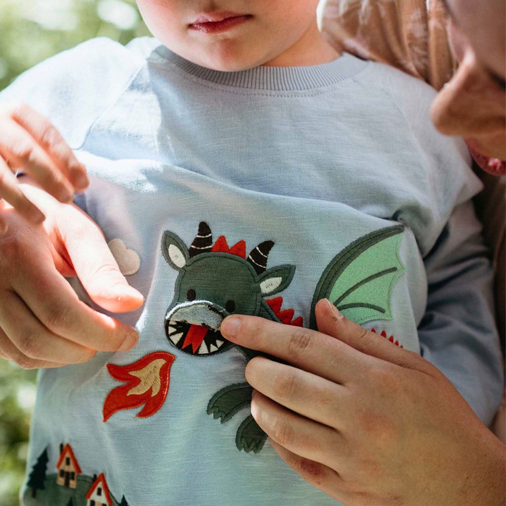 Purebaby Flying Dragon Long Sleeve Tee