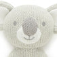 Purebaby Knitted Rattle - Koala