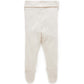 Purebaby Pointelle Footed Leggings - Wheat Melange