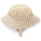 Purebaby Bucket Hat - Burrito Gingham