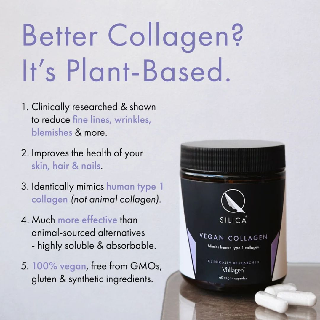 Qsilica Vegan Collagen (60 Capsules)