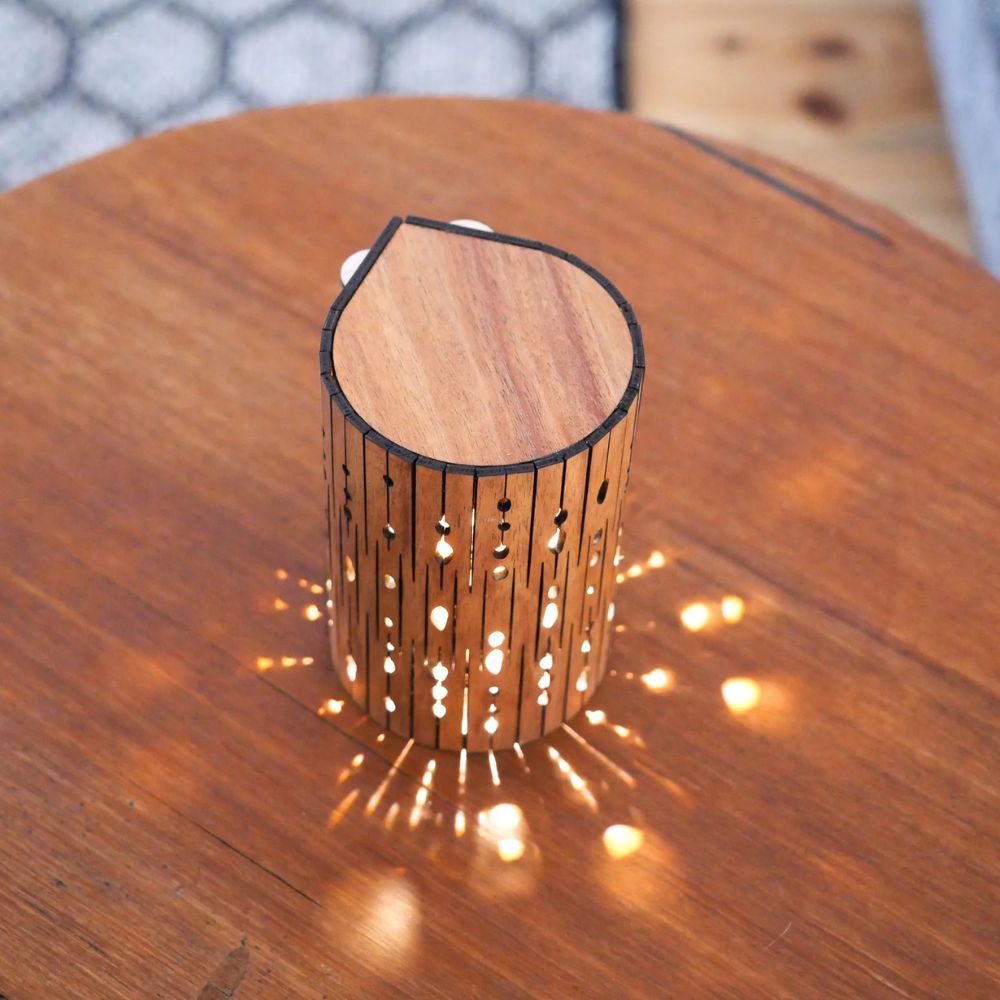 RS Studio Cordless Portable Timber Lamp - Cafe