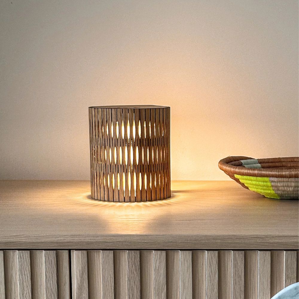 RS Studio Cordless Portable Timber Lamp - Bubble