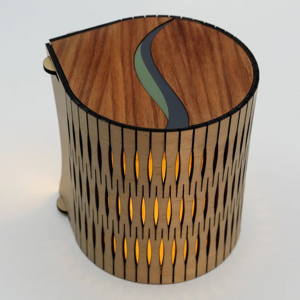 RS Studio Cordless Portable Timber Lamp - Bubble