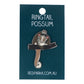 Red Parka Enamel Pin - Ringtail Possum