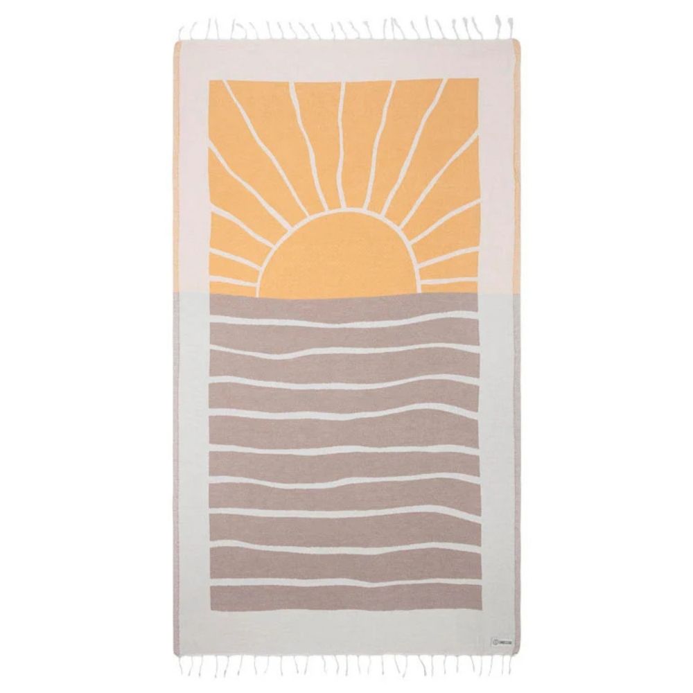 Sand Cloud Organic Cotton Beach Towel - Earth (93cm x 170cm)