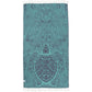 Sand Cloud Organic Cotton Beach Towel - Turtle Mint Swirl (93cm x 170cm)