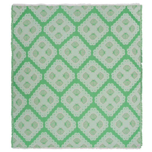 Sand Cloud Organic Cotton Party Blanket - Scallop Shell (228cm x 228cm)