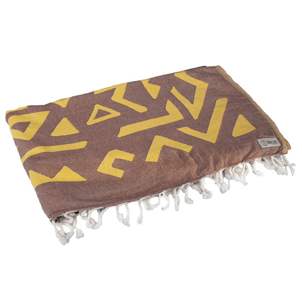 Sand Cloud Organic Cotton Beach Towel - Ocean Maze X Large (183cm x 193cm)