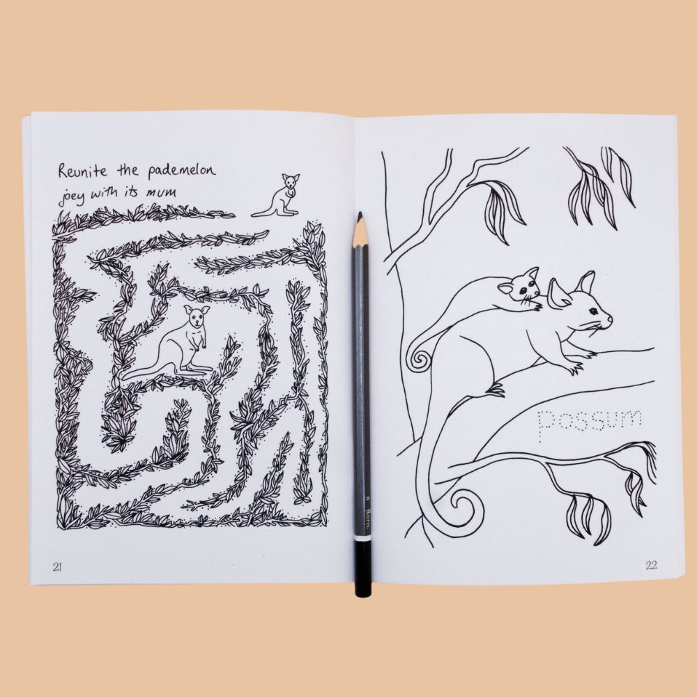 Sunshine Sea Art Activity Book - Mini Mates