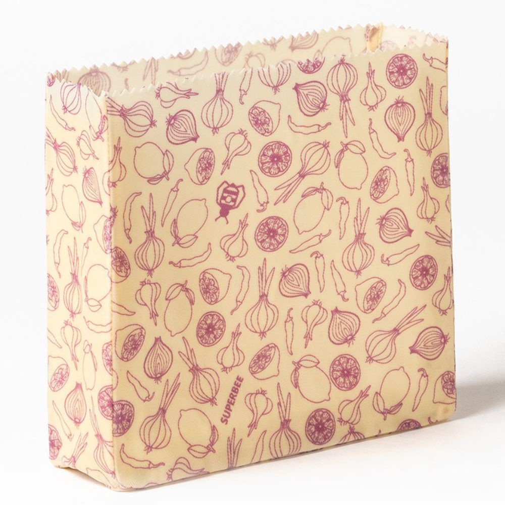 SuperBee Beeswax Bread Bag & Food Storage Bag