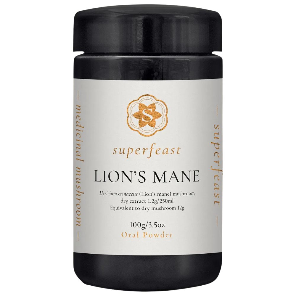 SuperFeast Lion's Mane Extract 100g - Brain & Nerve Protection
