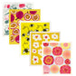 Swedish Dish Sponge Cloth 5 Pack Bundle - Fruits & Flowers