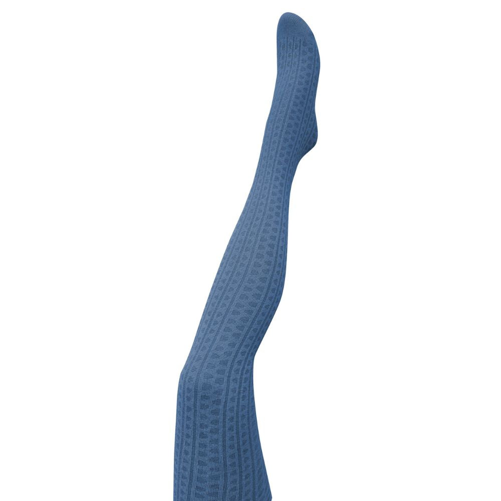 Tightology Organic Cotton Tights Haptic Blue