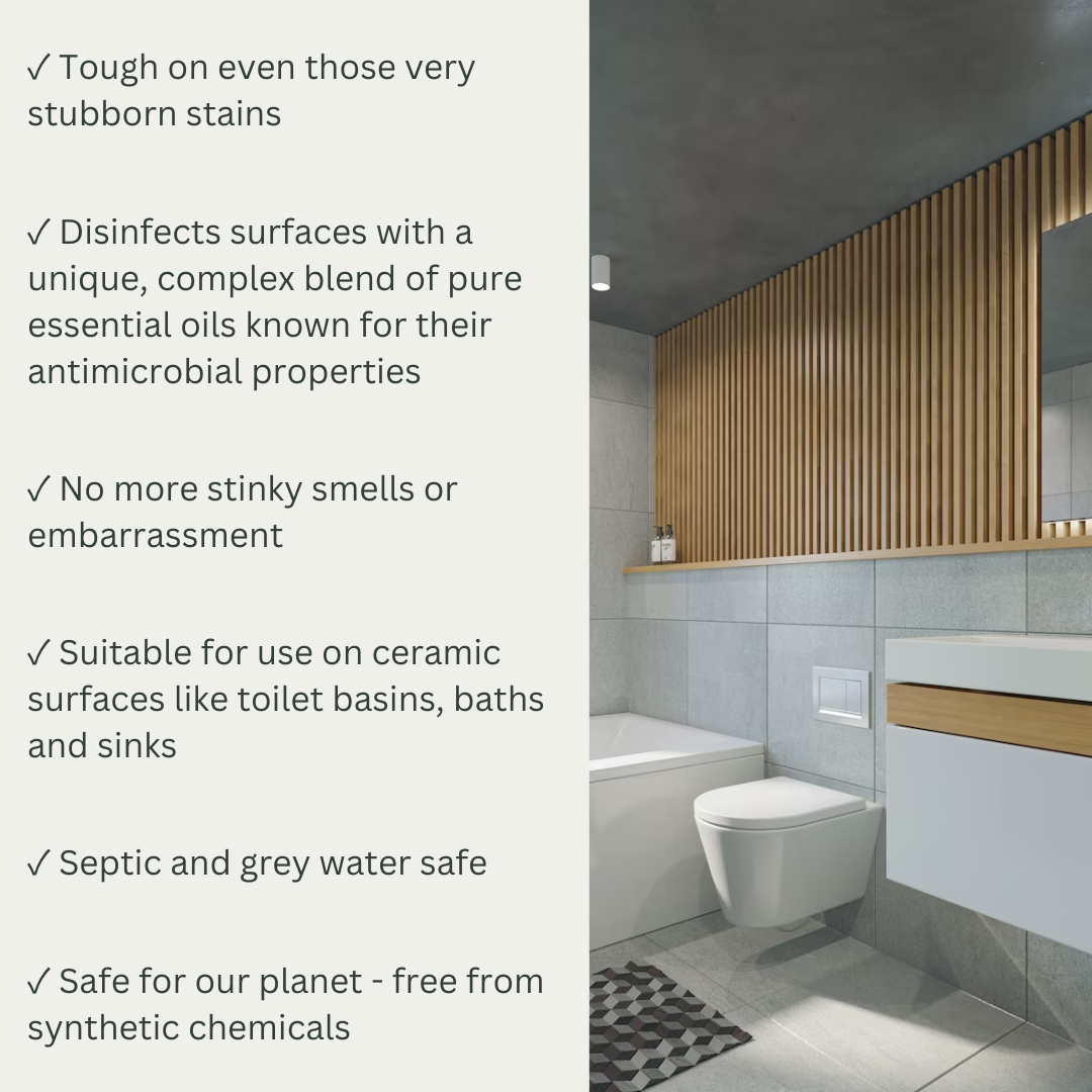 Euclove Non-Toxic Toilet Cleaner 500ml (SPRAY)