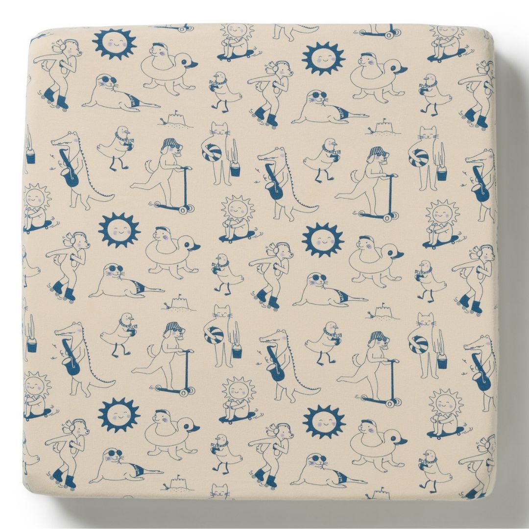 Wilson & Frenchy Organic Cotton Cot Sheet