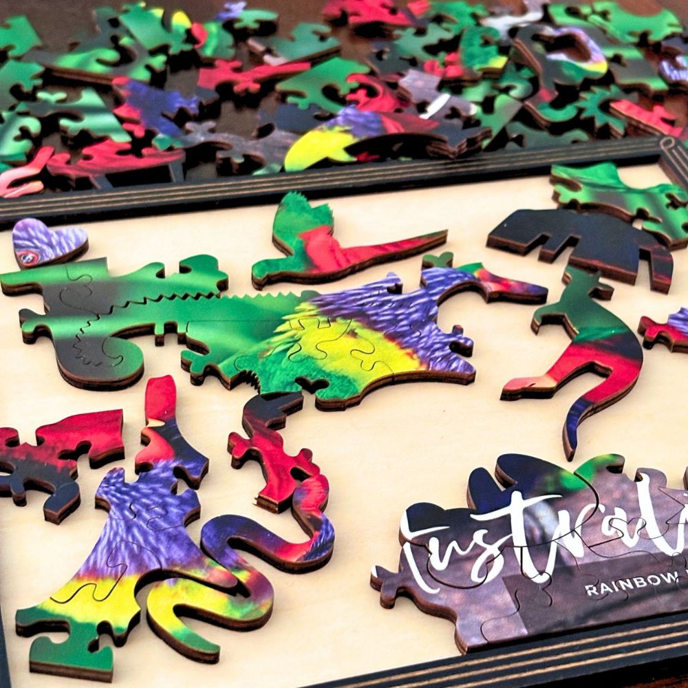 Twigg Puzzle Wooden Framed Postcard Puzzles