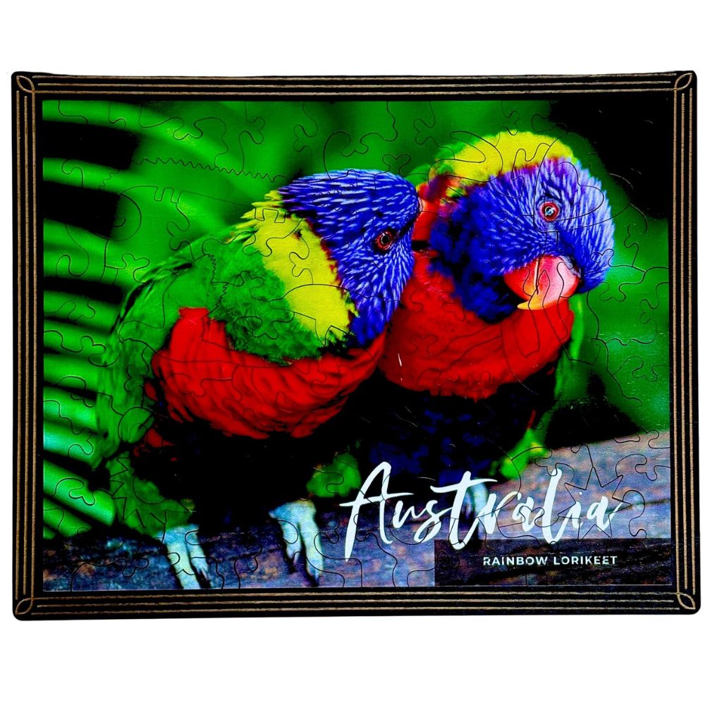 Twigg Puzzle Wooden Framed Postcard Puzzles