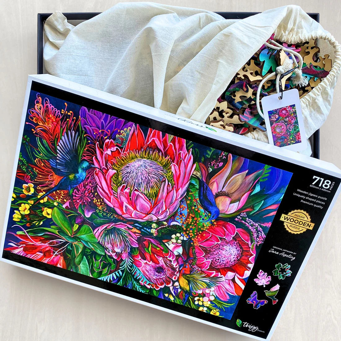 Twigg Puzzle Wooden Jigsaw Puzzle 718 Pieces - Nectar