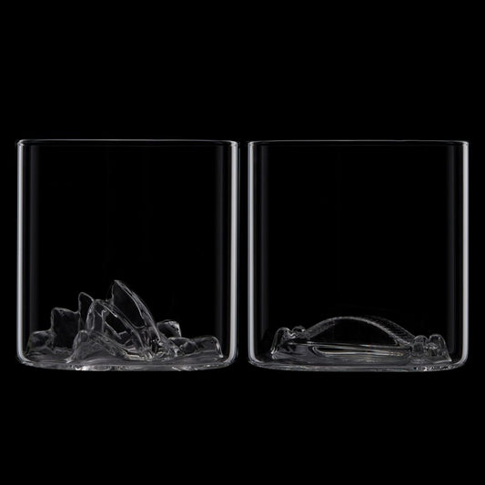 Uprising Glassware Old Fashioned Glass + Coaster Twin Set - Sydney Icons