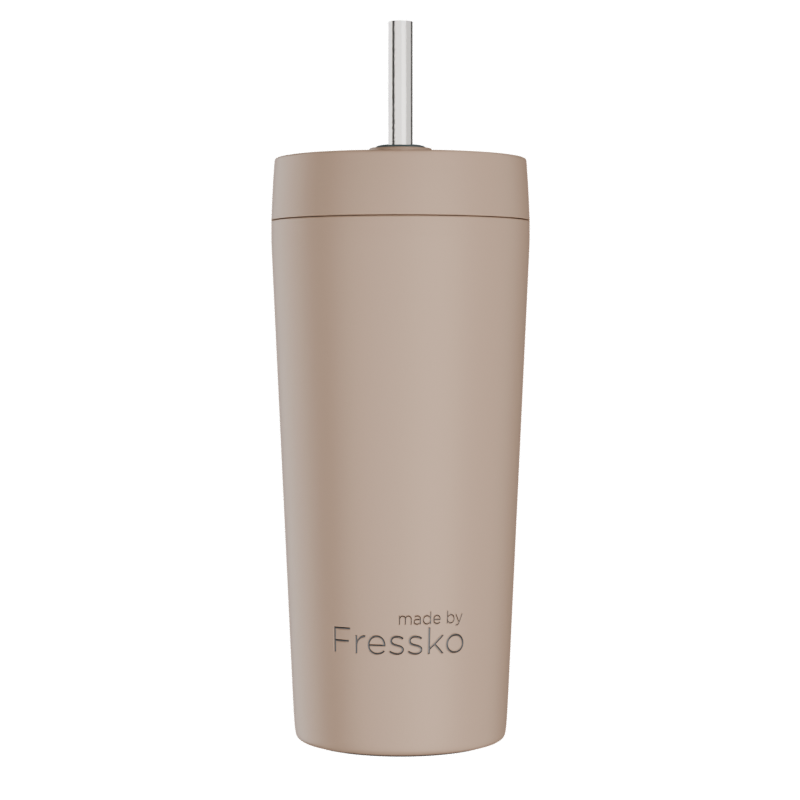 Fressko Ceramic Lined Tumbler with Titanium Straw - Venti 20oz