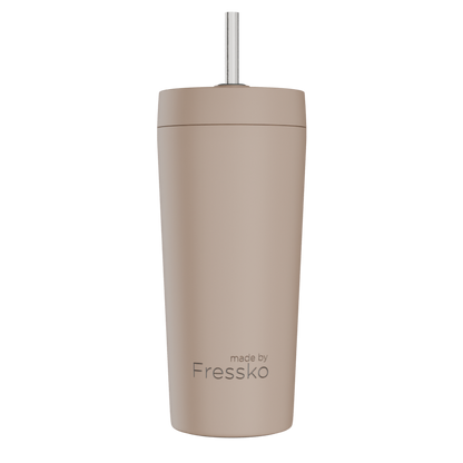 Fressko Ceramic Lined Tumbler with Titanium Straw - Venti 20oz