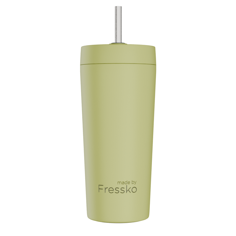 Fressko Ceramic Lined Tumbler with Titanium Straw - Venti 20oz