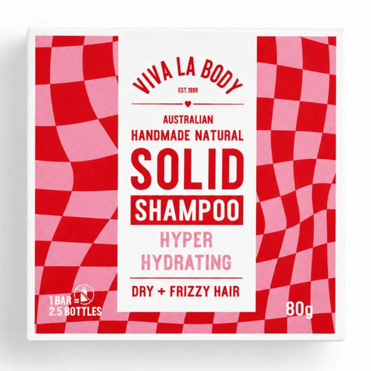 Viva La Body Shampoo Bar - Hyper Hydrating (Dry & Fizzy Hair) 80g