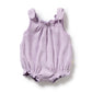 Wilson & Frenchy Organic Terry Tie Playsuit - Lavender Shells
