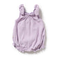 Wilson & Frenchy Organic Terry Tie Playsuit - Lavender Shells