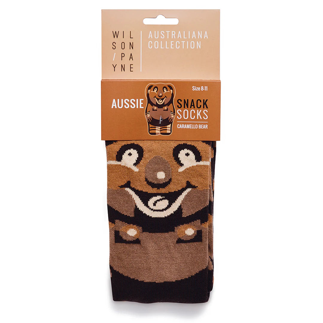 Wilson Payne Down Under Socks - Caramello Bear