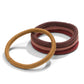 Kooshoo Round Mondo Plastic-Free Hair Ties 4 Pack