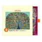 WerkShoppe Jigsaw Puzzle 1000 Piece - Peacock Gold Foil