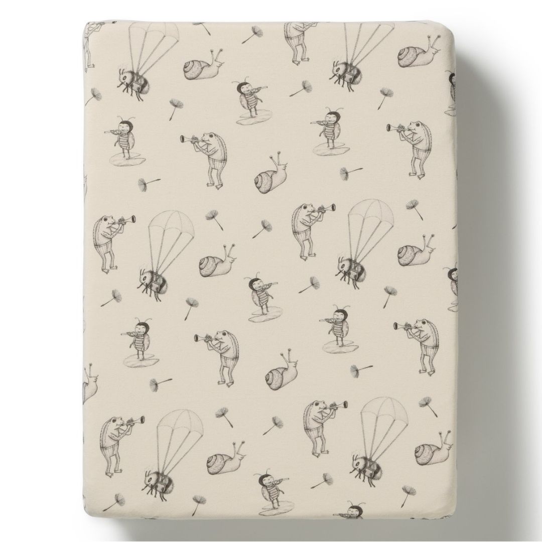Wilson & Frenchy Organic Cotton Bassinet Sheet