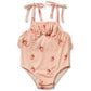 Wilson & Frenchy Cutwork Swimsuit - Strawberry Kisses